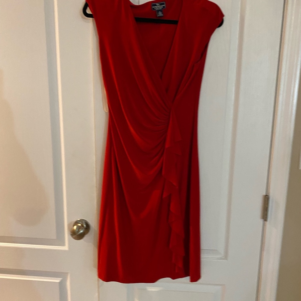Ladies red dress size 6
